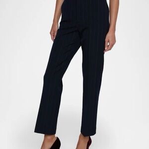 L'AGENCE Midnight Straight-Leg Trousers